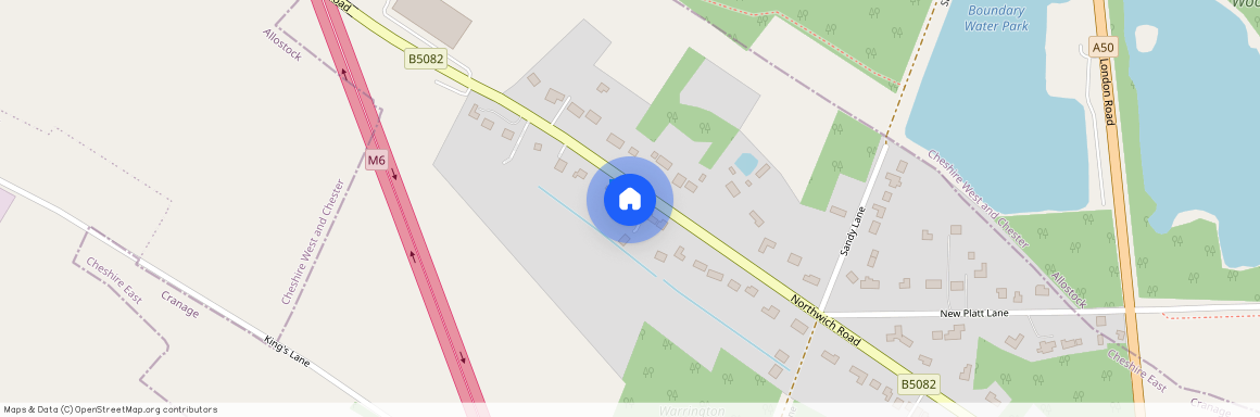 Northwich Road, Cranage, Cheshire