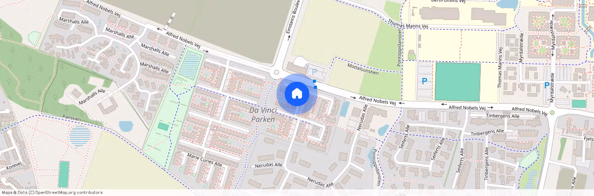 James Tobins Alle 41, 1. th., 9220 Aalborg Øst, Da Vinci Parken