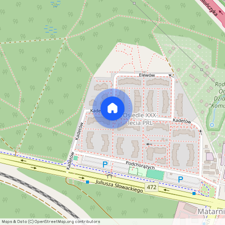 ul. Elewów, Matarnia, Gdańsk, pomorskie