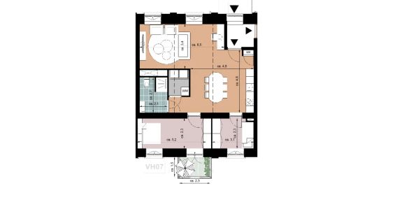 Appartement Vlinderheide 146, Kerkrade - À Louer - Photo 3