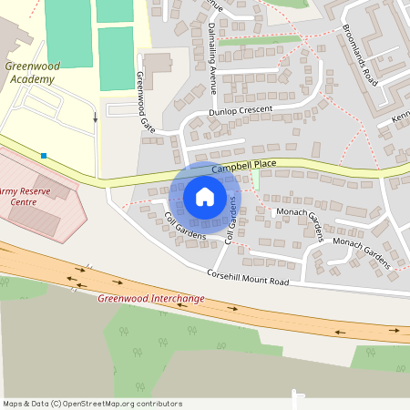 Coll Gardens, Dreghorn, North Ayrshire, KA11