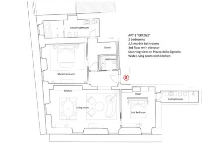 Palazzo Signoria luxury Apartments 8-Ercole - Photo 2