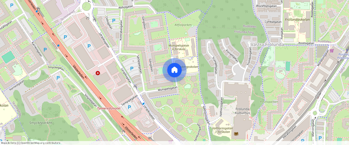 Munspelsgatan, Västra Frölunda