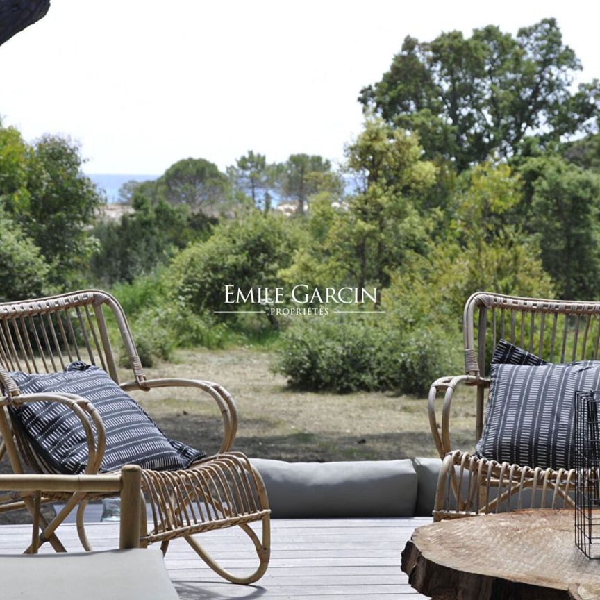 Maison de charme à louer sur la plage de Palombaggia - Photo 1