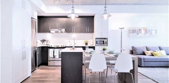 Montreal Furnished Condo Rental Fully Equiped - Bright 1 Bed, 1 Bath - Photo 2