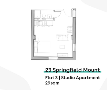 Studio to rent - Photo 5