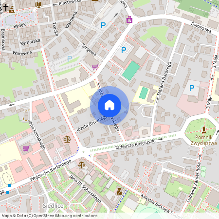 ul. Józefa Poniatowskiego, Pszczyna, Pszczyna, pszczyński, śląskie