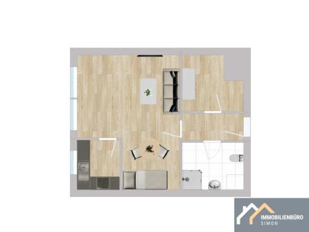 Moderne 1-Zimmer-Wohnung zur Miete in Elmshorn - Photo 5