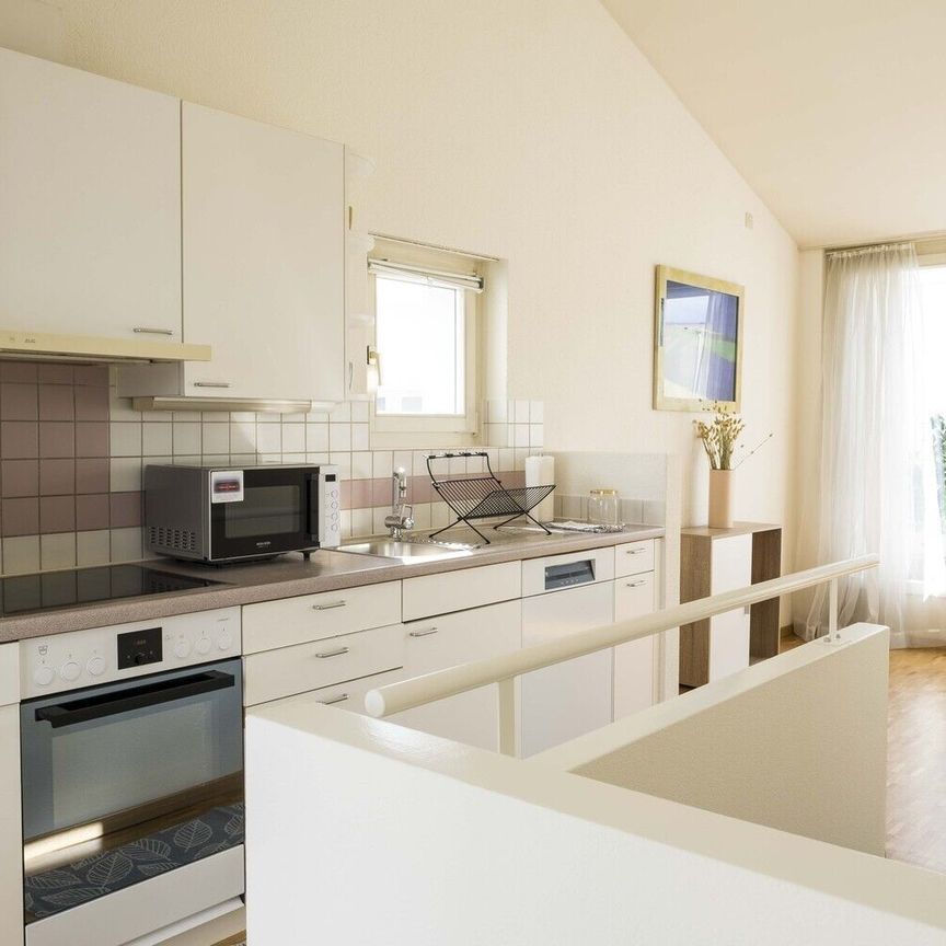 Bel appartement de 3,5 pièces entièrement meublé 8600 Dübendorf à louer - Foto 1