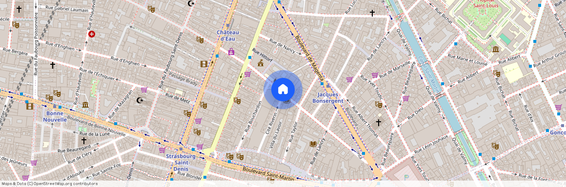 Cité Riverin et Rue du Chateau 75010 Paris (10e arrondissement)