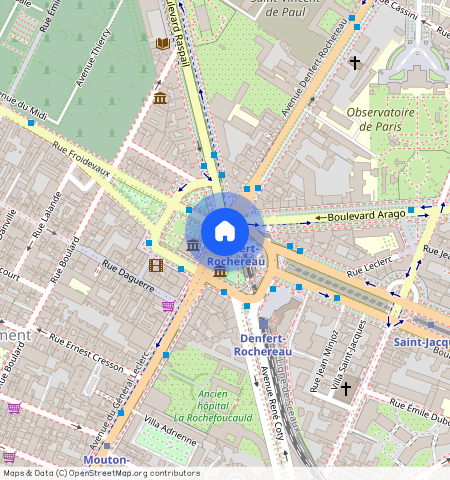 Place Denfert-Rochereau, 75014, Paris