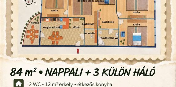 Kiadó felújított lakás - Keszthely - Fotó 2