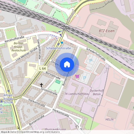 Dinglerstraße 11, 45145 Essen-West - Frohnhausen