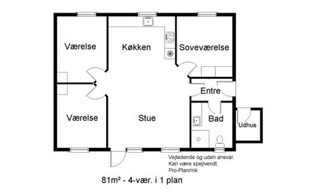 Attraktivt 1-plans rækkehus i Holluf Pile med egen have og parkering - Photo 5
