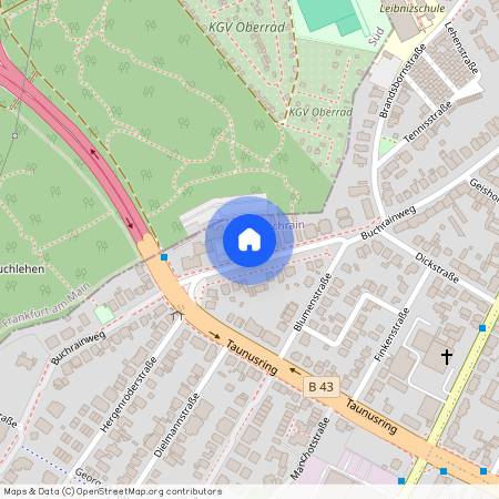 Buchrainweg 61, 63069 Offenbach am Main OT Offenbach West