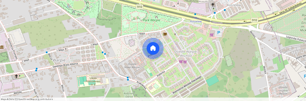 ul. Przyjaźni, Będzin, będziński, śląskie