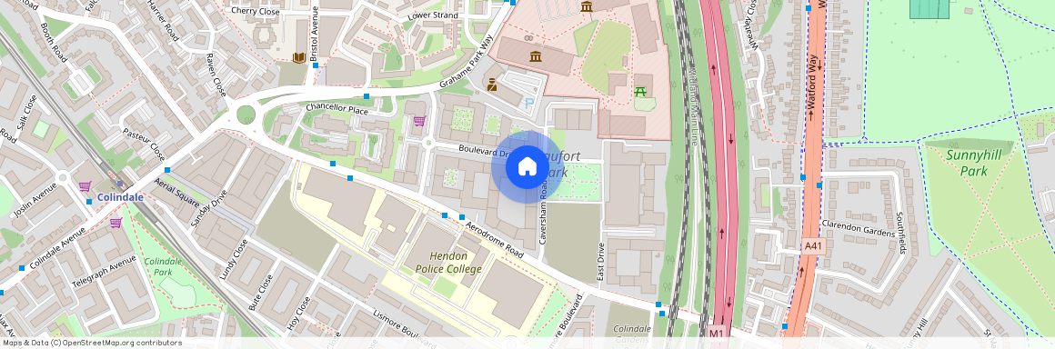 Beaufort Square, London NW9, North London