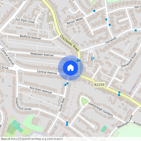 Royal Parade, Central Avenue, Bognor Regis