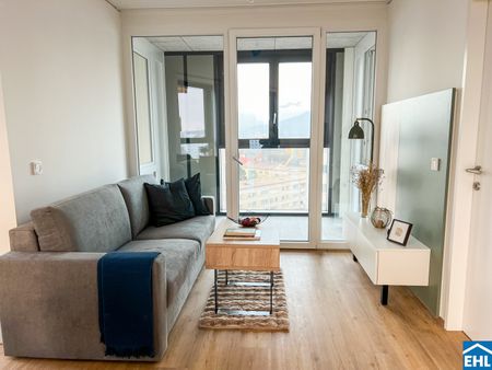 Moderne 3-Zimmer-Wohnung mit Einbauküche und Co-Working-Räumen – Perfekt für junge Paare! - Photo 2