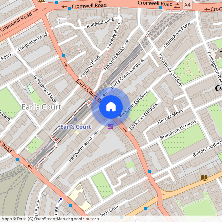 Earls Court Road, London, SW5 9AN, UK