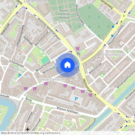 Dieze-Centrum, 8021 BL, Thomas a Kempisstraat, Zwolle