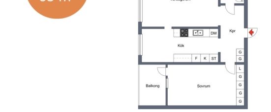 Karl Hovbergsgatan 41A - Foto 1