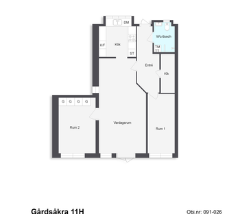 Gårdsåkra 11H, Gårdsåkra - Foto 5