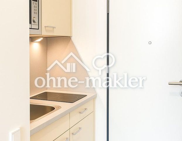 Modernes, helles & möbliertes 1-Zimmer-Apartment für Studierende, Praktikant*innen & Auszubildende - Photo 1