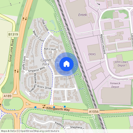 at Cygnet Park, 11 Admiral Way, Camperdown NE12