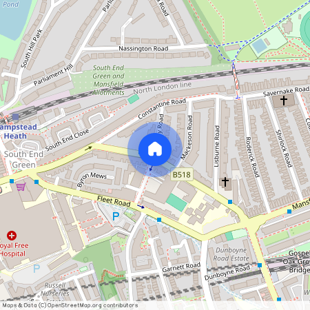 Cressy Road, Hampstead, London, NW3