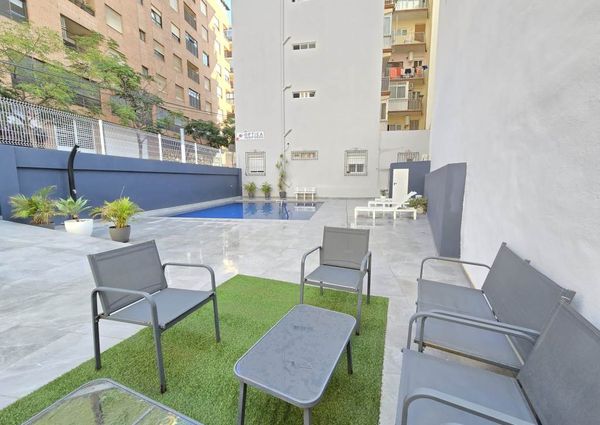 Renovated 2 bedroom apartment for rent in Calpe with pool