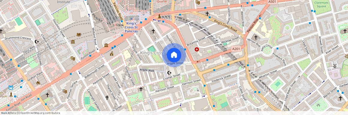 Birkenhead Street, Bloomsbury, London, WC1H