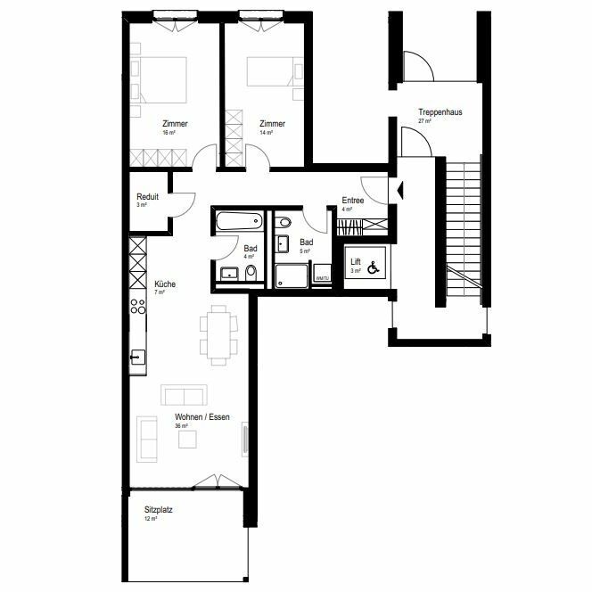 Attraktive 3.5 Zimmerwohnung an zentraler und naturnaher Lage - Photo 1