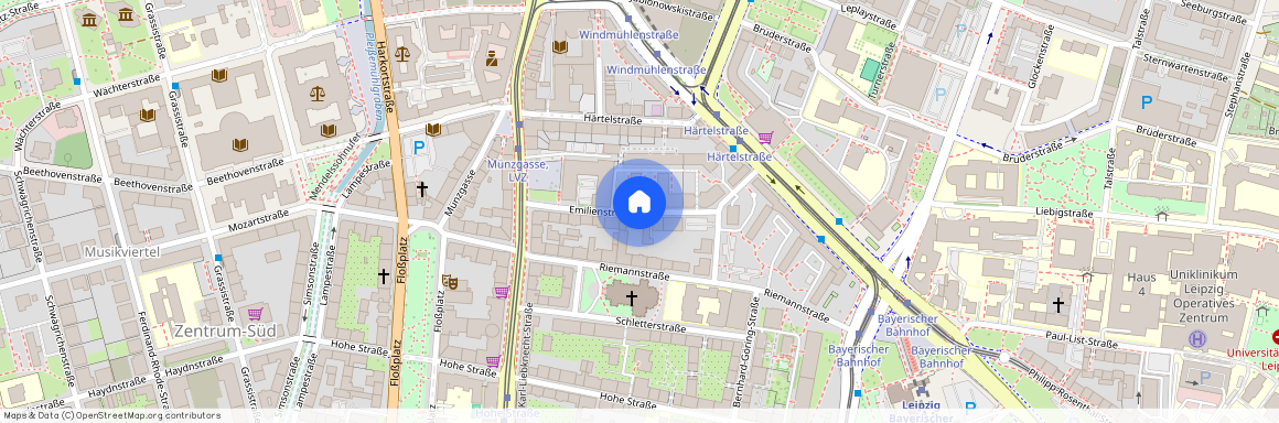 Emilienstraße, 04107, Emilienstraße    Leipzig  Leipzig Zentrum-Süd