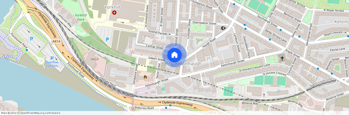 Stunin one bed with mezzanine @ Yorkhill St G3