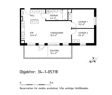 Norra Aspövägen 10 - Foto 1