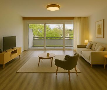 Helles 1-Zimmer-Apartment mit großem Balkon nähe Universität Saarbr... - Photo 1