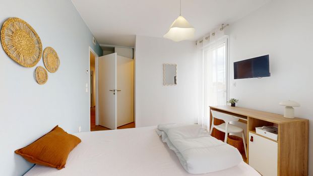 TARISSAN A05 Colocation 4 chambres à Toulouse - Photo 1