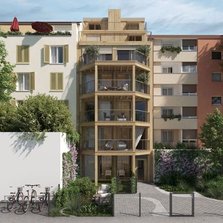 woodstogg - zeitgenössisches Wohnen im Architektur-Highlight mit Fernsicht über Basel - Photo 2