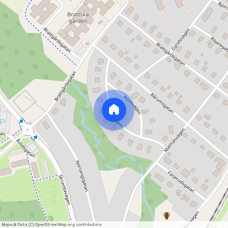 Bäckvägen, Vålberg