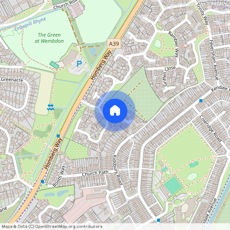 Church Meadow, Somerset TA6