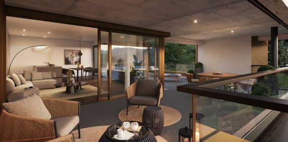 Exclusive new-build attic apartment with lake view in Oberägeri 4.5 rooms & spacious terrace - Photo 2