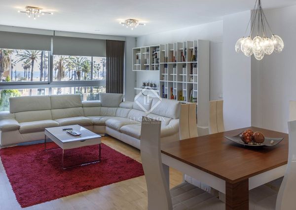 Excellent 3-bedroom apartment for rent in Playa Malvarrosa/Cabanyal, Valencia