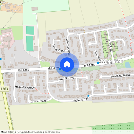 Mill Lane, Wigginton