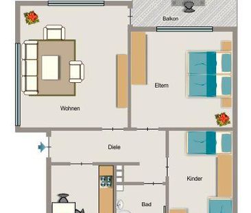 Wohnen in Ihren besten Jahren bei VIVAWEST - stadtnah mit Balkon. - Photo 5