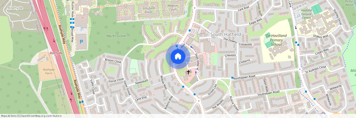 Hilltop Way, Hatfield