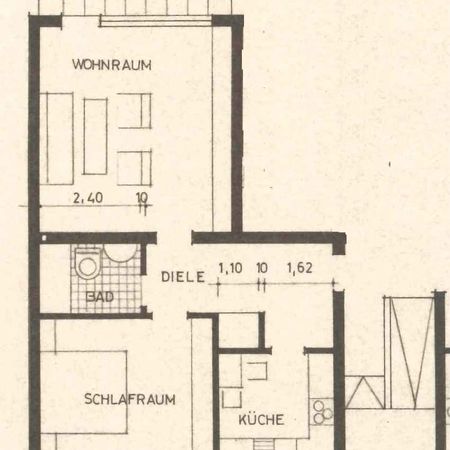 Schöne 2-Zimmer-Wohnung mit Balkon, nahe Krankenhaus! - Photo 4