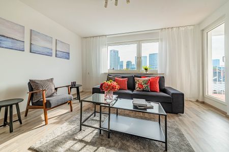 City-Residence: Modern eingerichtete Wohnung in toller Westendlage - Foto 5