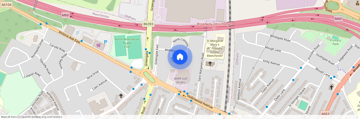 Southerly Crescent, Manchester, Greater Manchester, M40