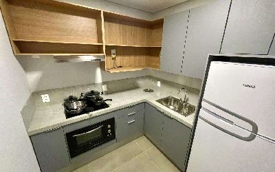 Studio mobiliado de 40mts² a 200m da beira mar norte - Foto 3
